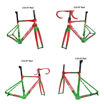DC033 CECCOTTI ALL -AROUND DISC 142*12 CARBON BICYCLE CARBON FRAMESET