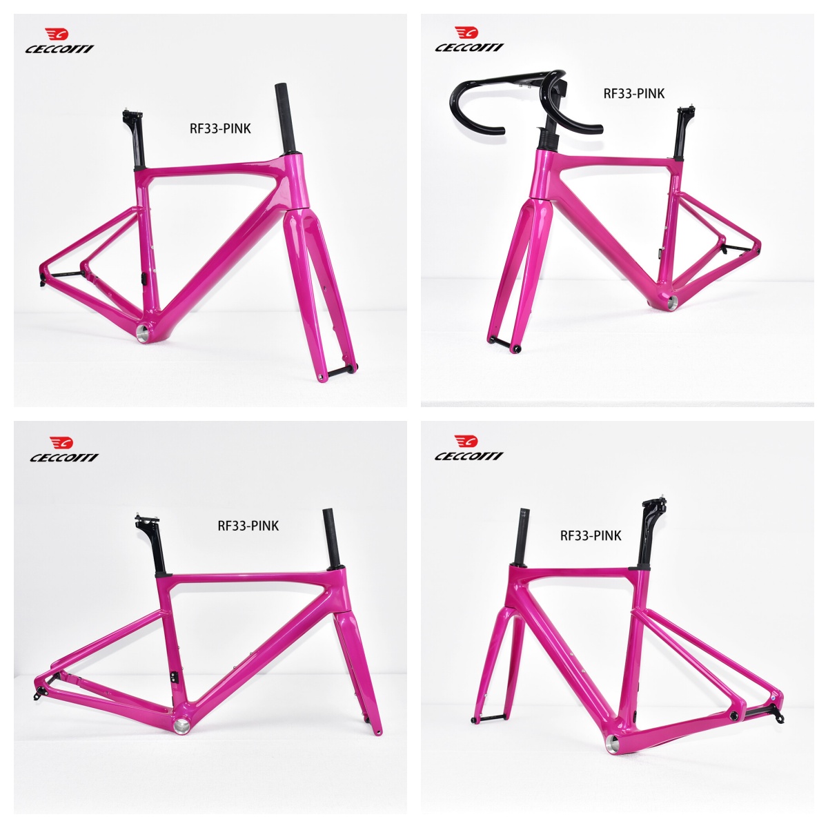 DC033 CECCOTTI ALL -AROUND DISC 142*12 CARBON BICYCLE CARBON FRAMESET