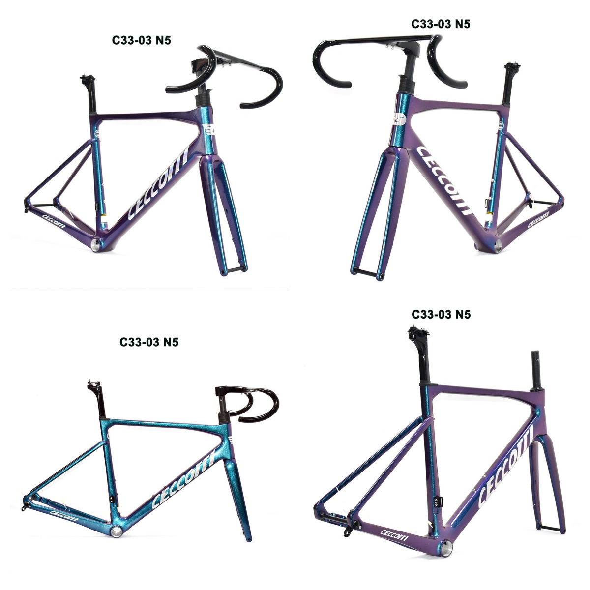 DC033 CECCOTTI ALL -AROUND DISC 142*12 CARBON BICYCLE CARBON FRAMESET