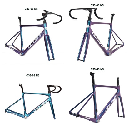 DC033 CECCOTTI ALL -AROUND DISC 142*12 CARBON BICYCLE CARBON FRAMESET