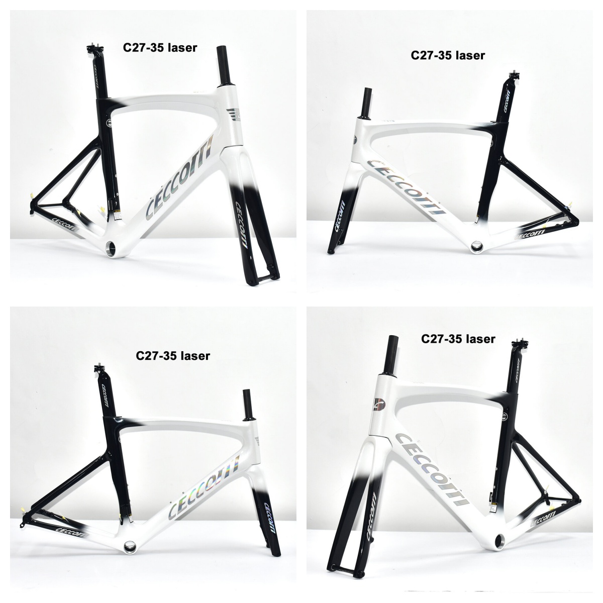 DC009 CECCOTTI V BRAKE CARBON BICYCLE FRAMESET SUPPER LIGHT Rim brake