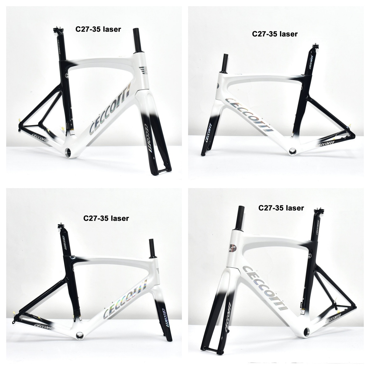 DC009 CECCOTTI V BRAKE CARBON BICYCLE FRAMESET SUPPER LIGHT Rim brake