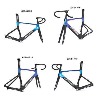 DC026 CECCOTTI DISC 142*12 CARBON ROAD FRAMESET FULL INNER CABLE 