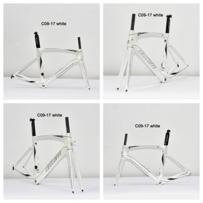 DC009 CECCOTTI V BRAKE CARBON BICYCLE FRAMESET SUPPER LIGHT Rim brake