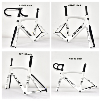 DC027 CECCOTTI DISC 142*12 CARBON ROAD FRAMESET  FULL INNER CABLE 