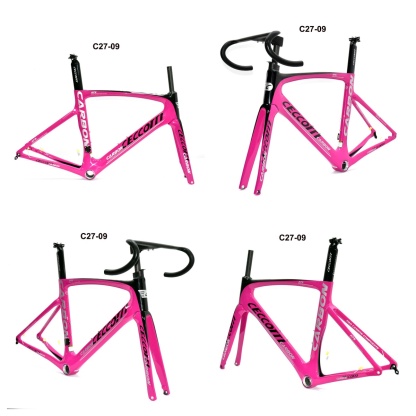 DC027 CECCOTTI DISC 142*12 CARBON ROAD FRAMESET  FULL INNER CABLE 
