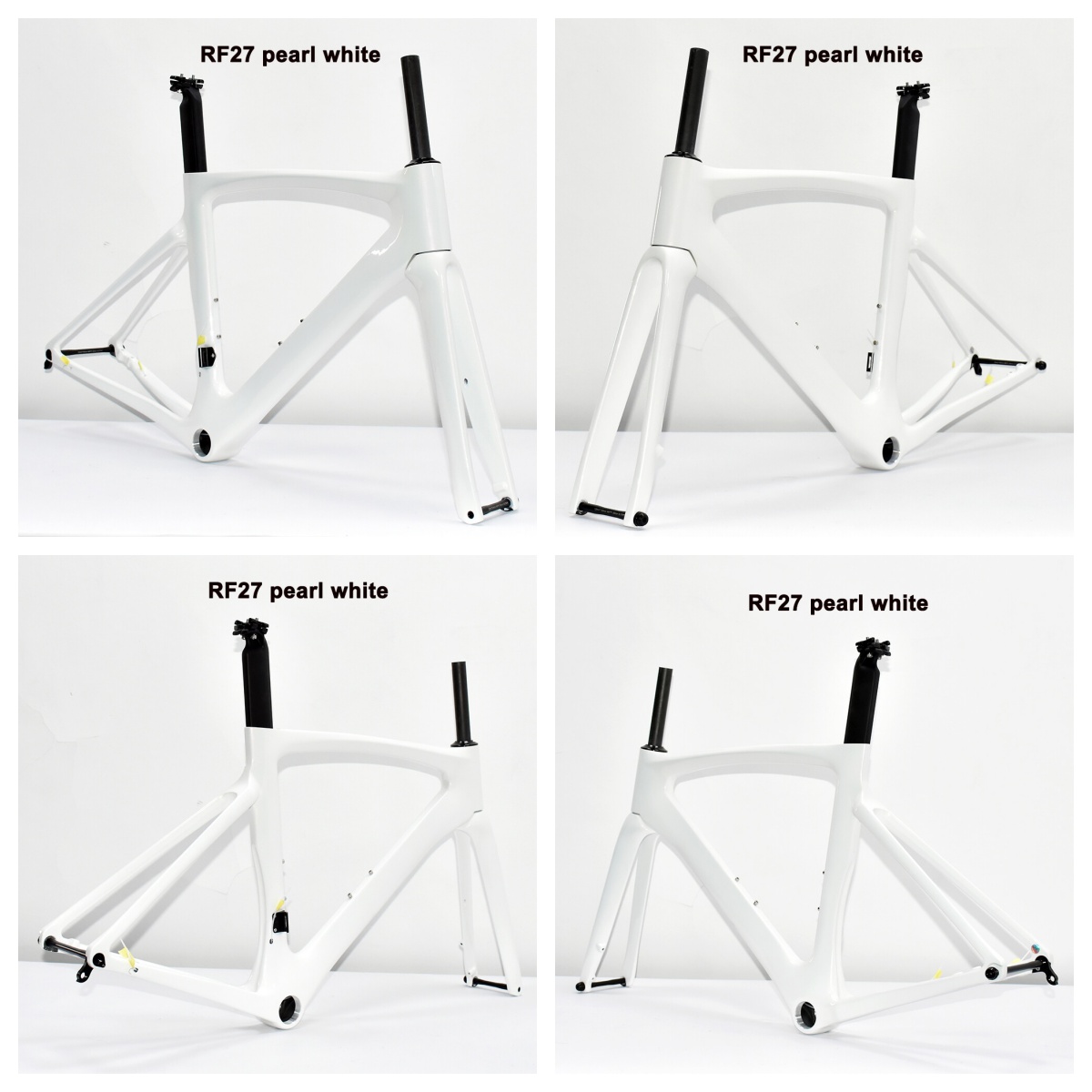 DC027 CECCOTTI DISC 142*12 CARBON ROAD FRAMESET  FULL INNER CABLE 