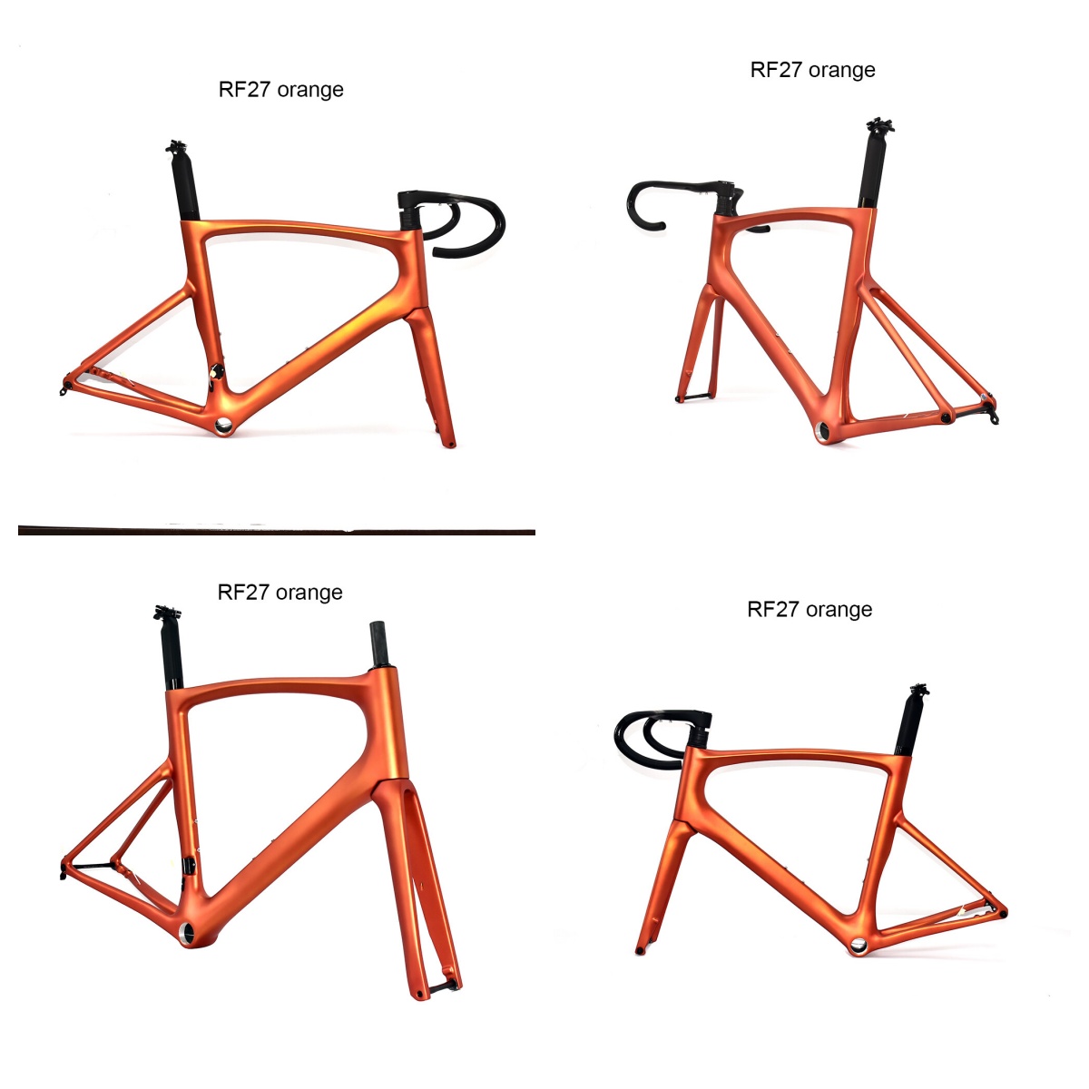 DC027 CECCOTTI DISC 142*12 CARBON ROAD FRAMESET  FULL INNER CABLE 