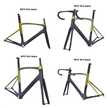 DC027 CECCOTTI DISC 142*12 CARBON ROAD FRAMESET  FULL INNER CABLE 