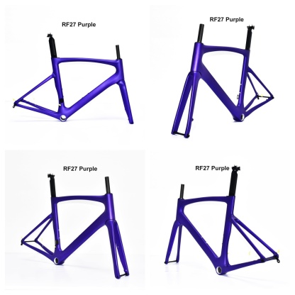 DC027 CECCOTTI DISC 142*12 CARBON ROAD FRAMESET  FULL INNER CABLE 