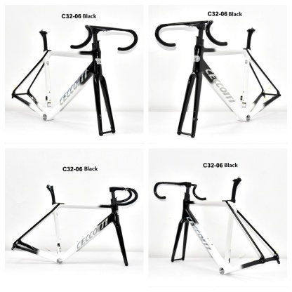 DC032 CECCOTTI CLIMBING CARBON BICYCLE FRAMESET DISC 142*12 T47
