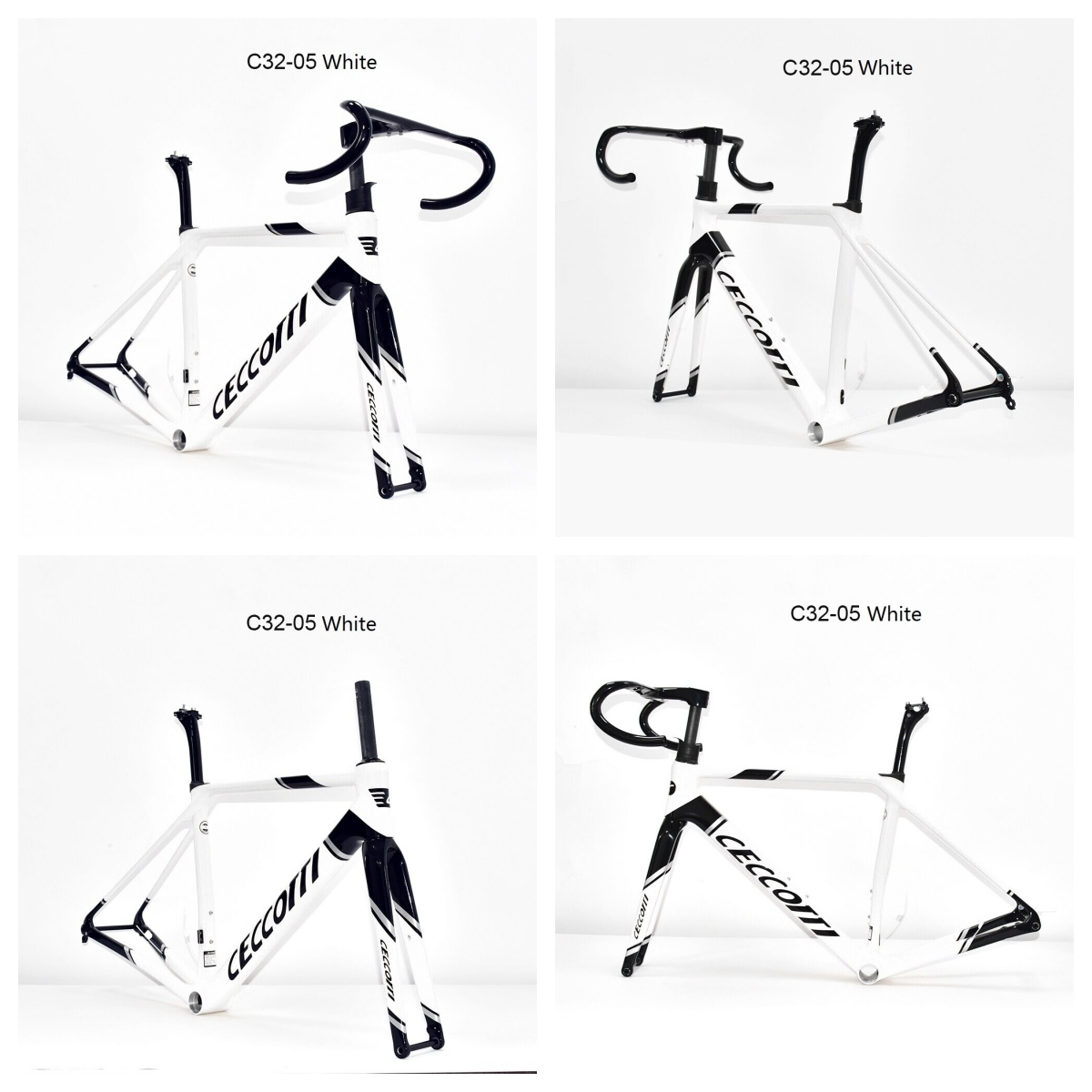 DC032 CECCOTTI CLIMBING CARBON BICYCLE FRAMESET DISC 142*12 T47
