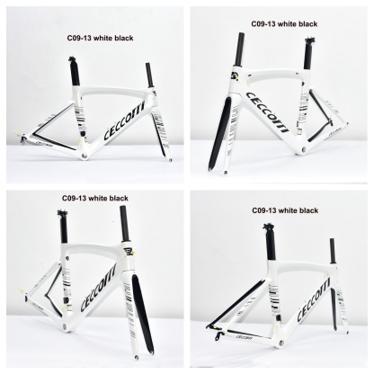 DC009 CECCOTTI V BRAKE CARBON BICYCLE FRAMESET SUPPER LIGHT Rim brake