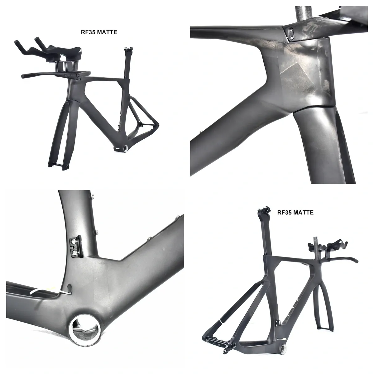 TT01 CECCOTTI TIME TRAIL CARBON BICYCLE frameset 142*12 ,T47 Thread BB