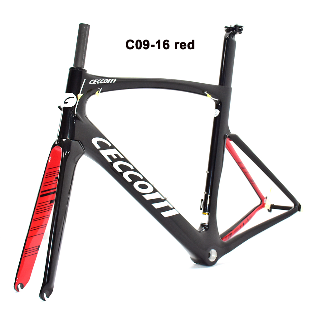 DC009 CECCOTTI V BRAKE CARBON BICYCLE FRAMEST SUPPER LIGHT
