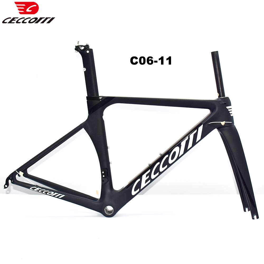 DC009 CECCOTTI V BRAKE CARBON BICYCLE FRAMEST SUPPER LIGHT