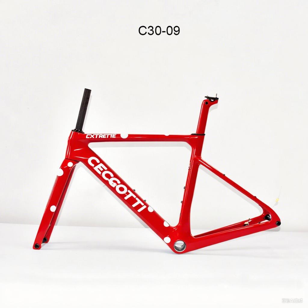 DC030 CECCOTTI DISC 142*12 CARBON ROAD FRAMEST FULL INNER CABLE 