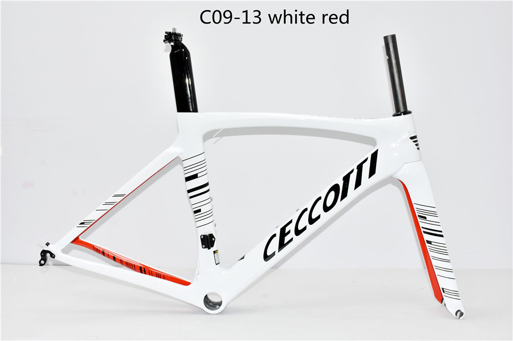 DC009 CECCOTTI V BRAKE CARBON BICYCLE FRAMEST SUPPER LIGHT 