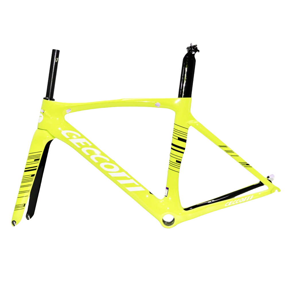 DC009 CECCOTTI V BRAKE CARBON BICYCLE FRAMEST SUPPER LIGHT 