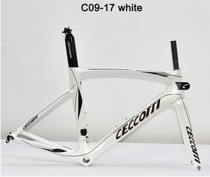 DC009 CECCOTTI V BRAKE CARBON BICYCLE FRAMEST SUPPER LIGHT