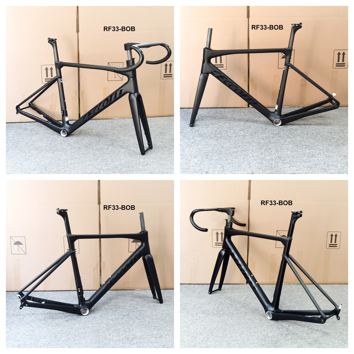 DC033 CECCOTTI ALL -AROUND DISC 142*12 CARBON BICYCLE CARBON FRAMESET