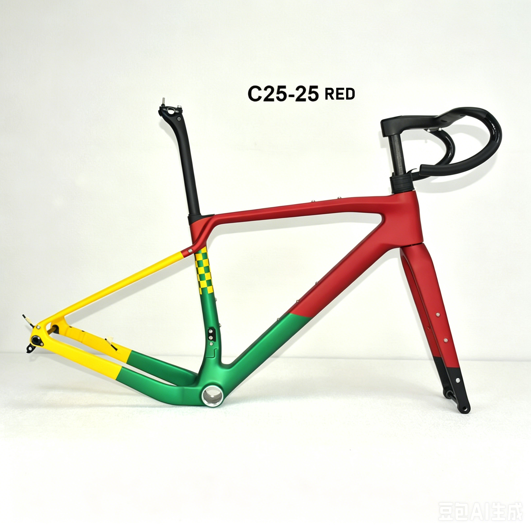 CECCOTTI DC025 GRAVEL TORAY CARBON BICYCLE FRAMEST DISC 142*12 47mm Tire-Ceccotti Carbon Bicycle