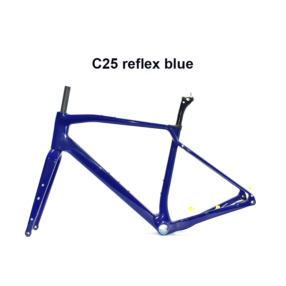 CECCOTTI DC025 GRAVEL TORAY CARBON BICYCLE FRAMEST DISC 142*12 47mm Tire