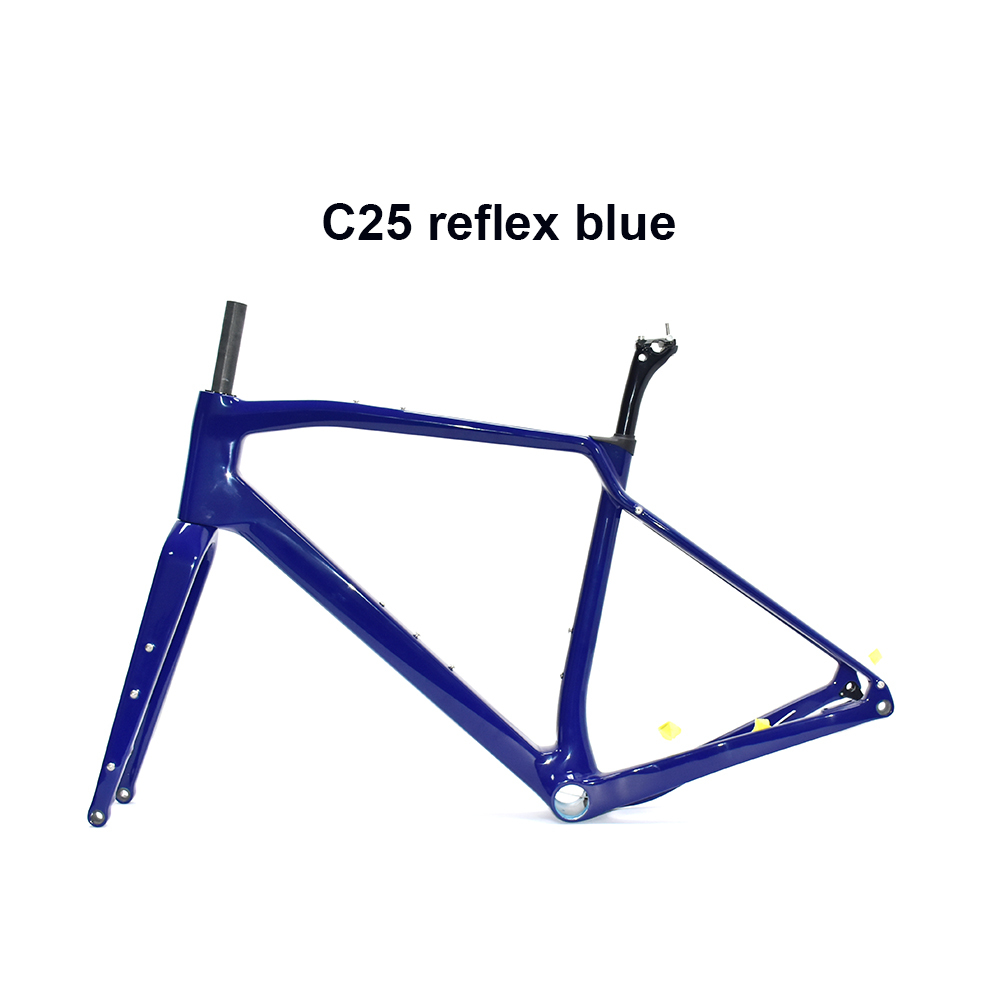 CECCOTTI DC025 GRAVEL TORAY CARBON BICYCLE FRAMEST DISC 142*12 47mm Tire