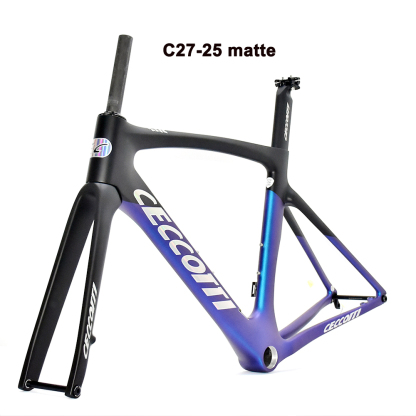 DC027 CECCOTTI DISC 142*12 CARBON ROAD FRAMEST FULL INNER CABLE 