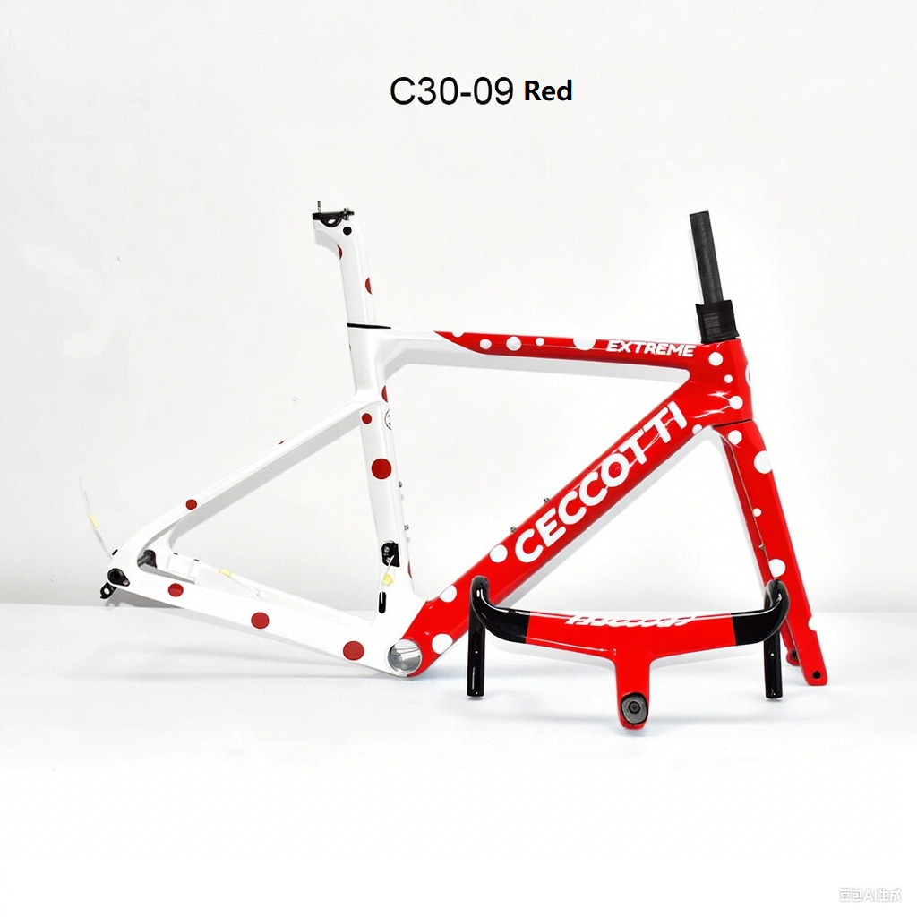 DC030 CECCOTTI DISC 142*12 CARBON ROAD FRAMEST FULL INNER CABLE 