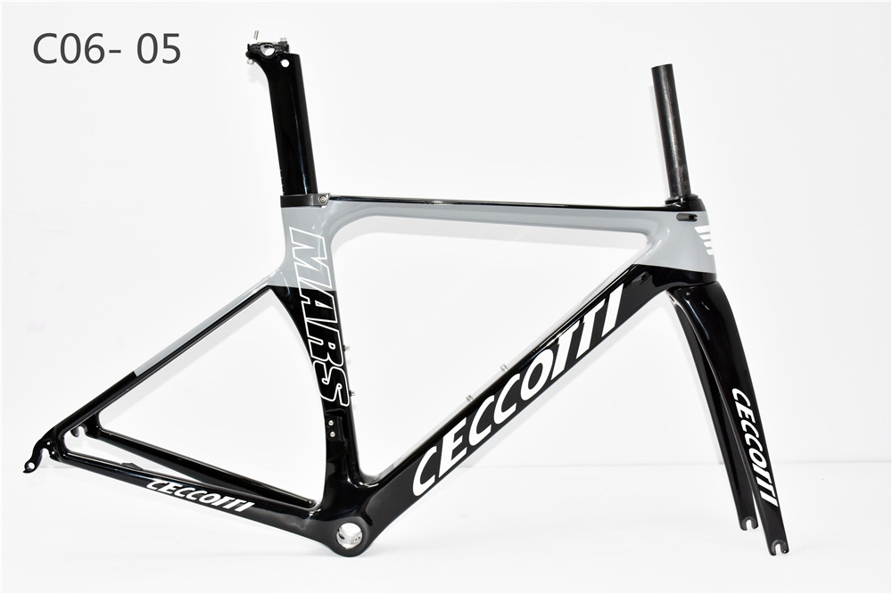 DC006 CECCOTTI V BRAKE CARBON BICYCLE FRAMEST SUPPER LIGHT 