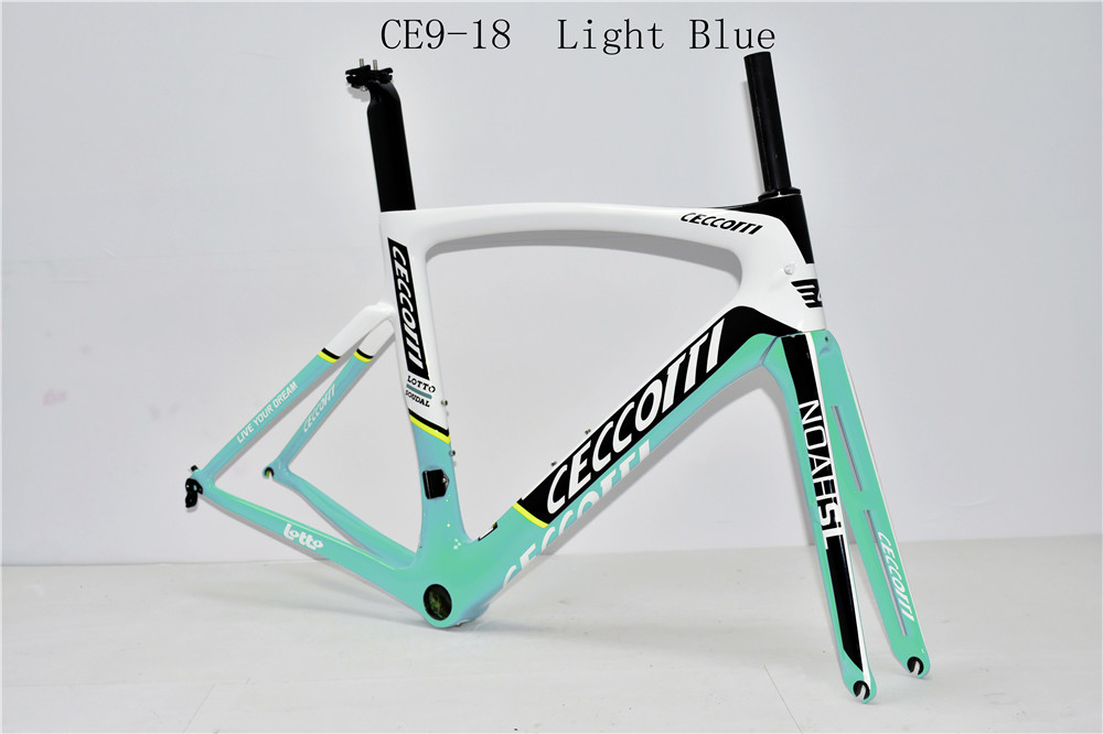 DC009 CECCOTTI V BRAKE CARBON BICYCLE FRAMEST SUPPER LIGHT