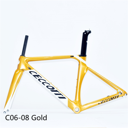 DC006 CECCOTTI V BRAKE CARBON BICYCLE FRAMEST SUPPER LIGHT 