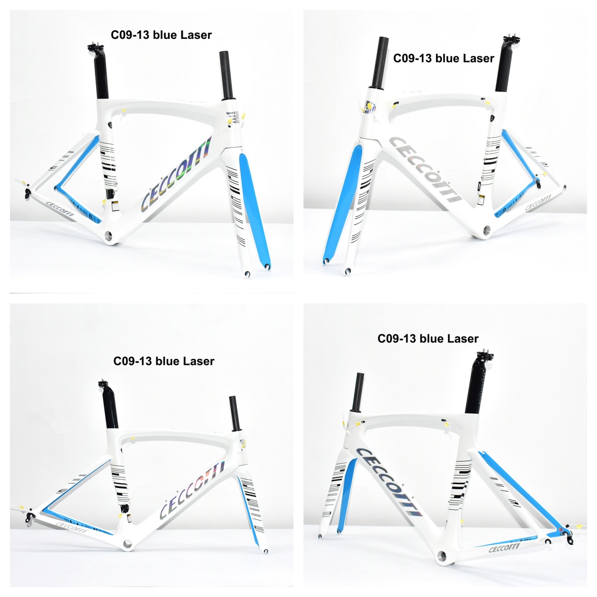DC009 CECCOTTI V BRAKE CARBON BICYCLE FRAMESET SUPPER LIGHT Rim brake