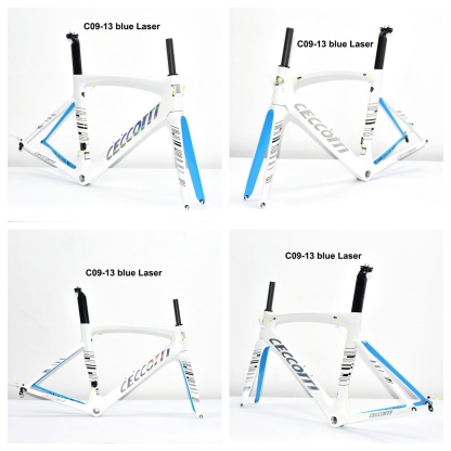 DC009 CECCOTTI V BRAKE CARBON BICYCLE FRAMESET SUPPER LIGHT Rim brake