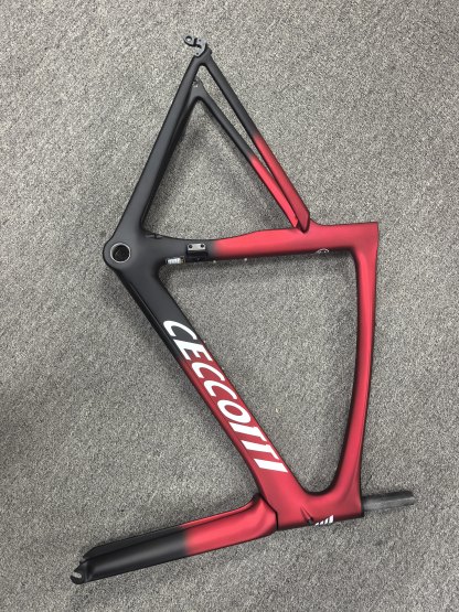 DC009 CECCOTTI V BRAKE CARBON BICYCLE FRAMESET SUPPER LIGHT Rim brake