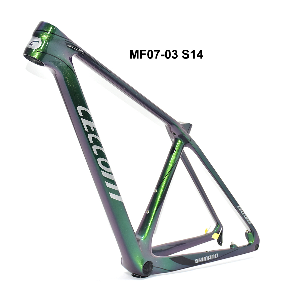 M07 CECCOTTI 148*12 CARBON MOUTAIN BICYCLE FRAMEST FULL INNER CABLE