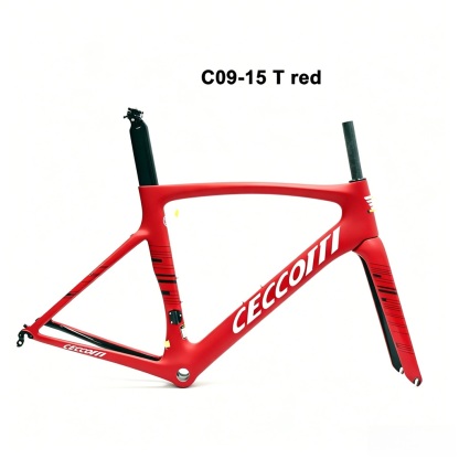 DC009 CECCOTTI V BRAKE CARBON BICYCLE FRAMESET SUPPER LIGHT Rim brake