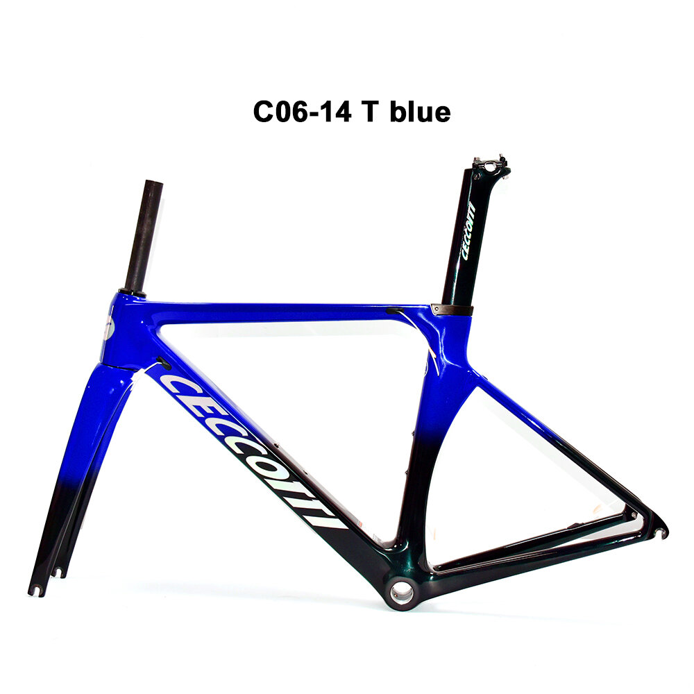 DC006 CECCOTTI V BRAKE CARBON BICYCLE FRAMESET SUPPER LIGHT ,Rim brake