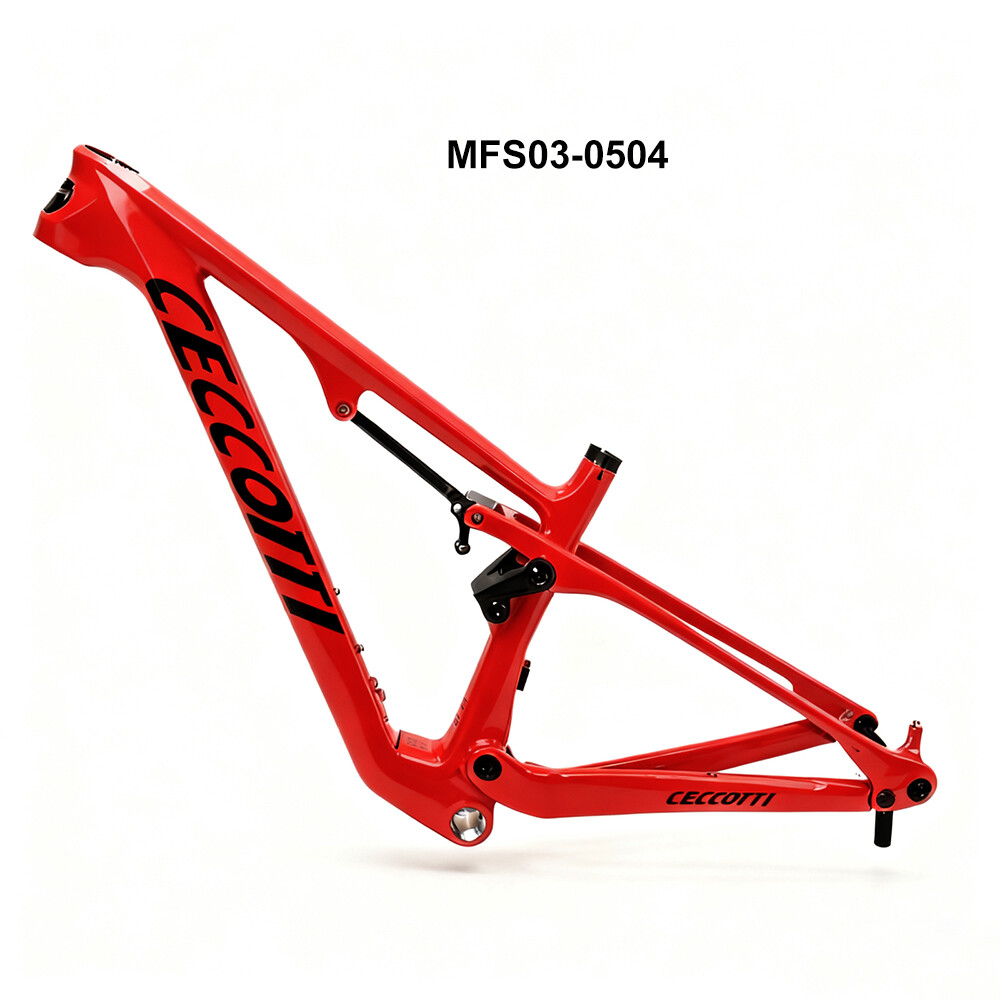 MFS03 CECCOTTI Suspension CARBON MOUTAIN BICYCLE 148*12 -XC 190mm