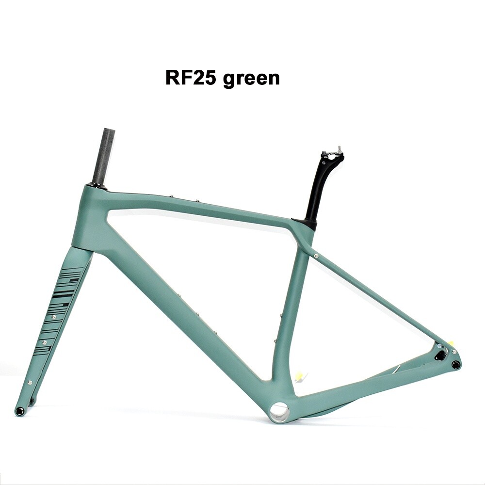 CECCOTTI DC025 GRAVEL TORAY CARBON BICYCLE FRAMEST DISC 142*12 47mm Tire