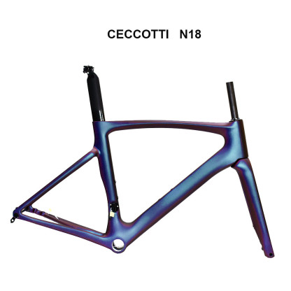 DC027 CECCOTTI DISC 142*12 CARBON ROAD FRAMEST FULL INNER CABLE 