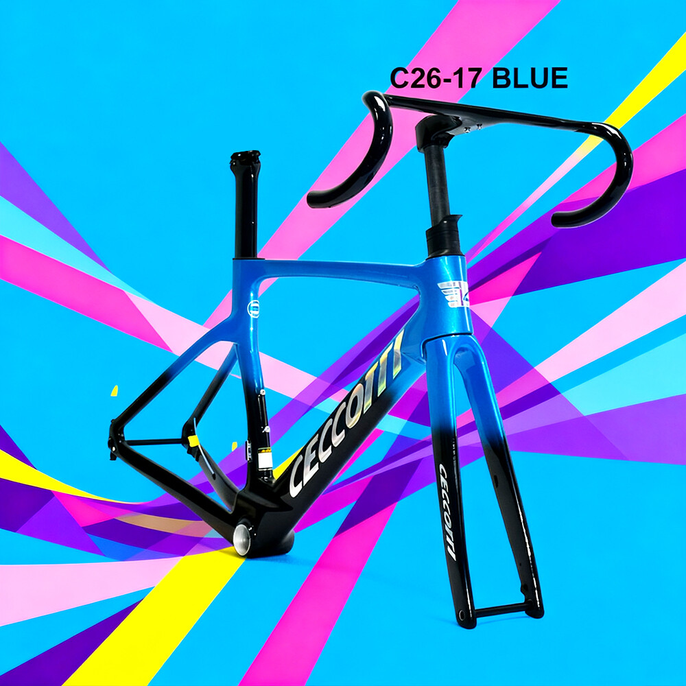DC026 CECCOTTI DISC 142*12 CARBON ROAD FRAMESET FULL INNER CABLE