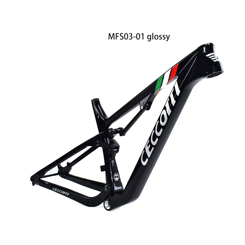 MFS03 CECCOTTI Suspension CARBON MOUTAIN BICYCLE 148*12 -XC 190mm