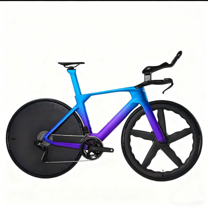 TT01 CECCOTTI TIME TRAIL CARBON BICYCLE FRAMEST142*12 ,T47 Thread BB