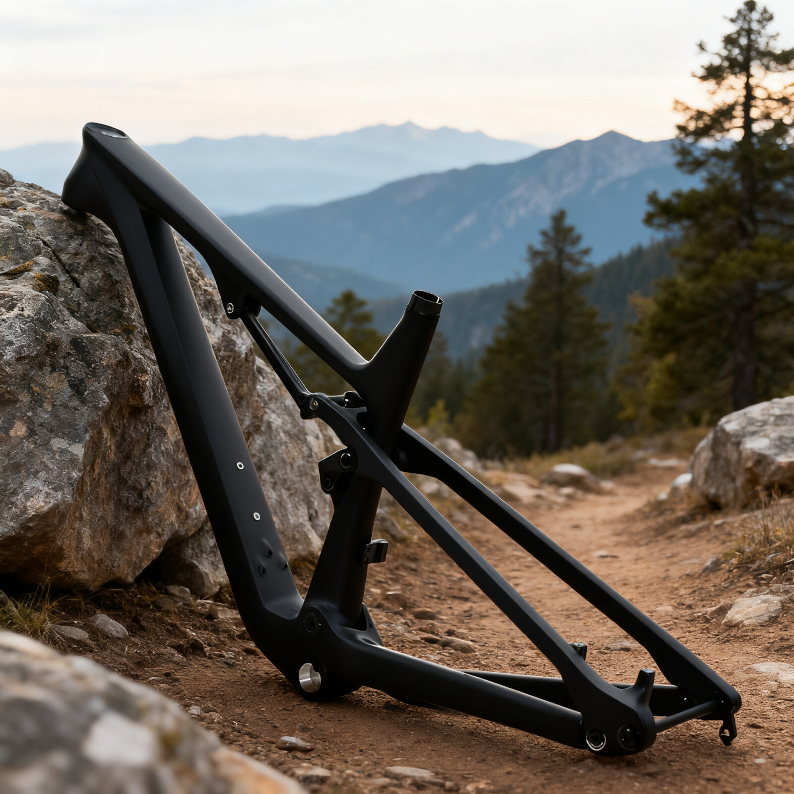 MFS03 CECCOTTI Suspension CARBON MOUTAIN BICYCLE 148*12 -XC 190mm