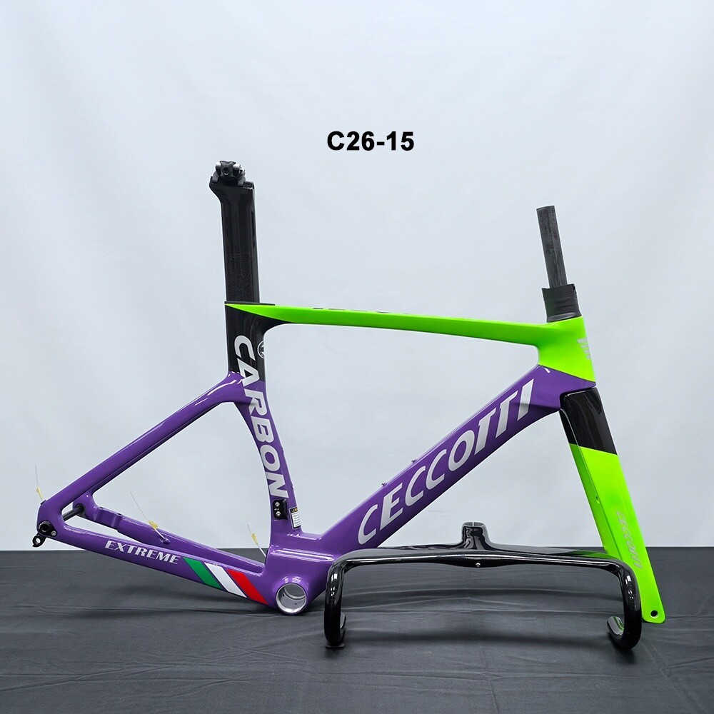 DC026 CECCOTTI DISC 142 CARBON ROAD FRAMEST FULL INNER CABLE 