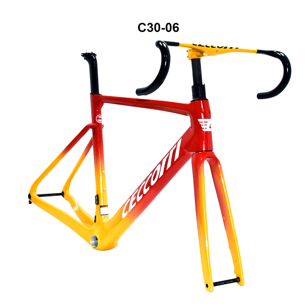 DC030 CECCOTTI DISC 142*12 CARBON ROAD FRAMEST FULL INNER CABLE 
