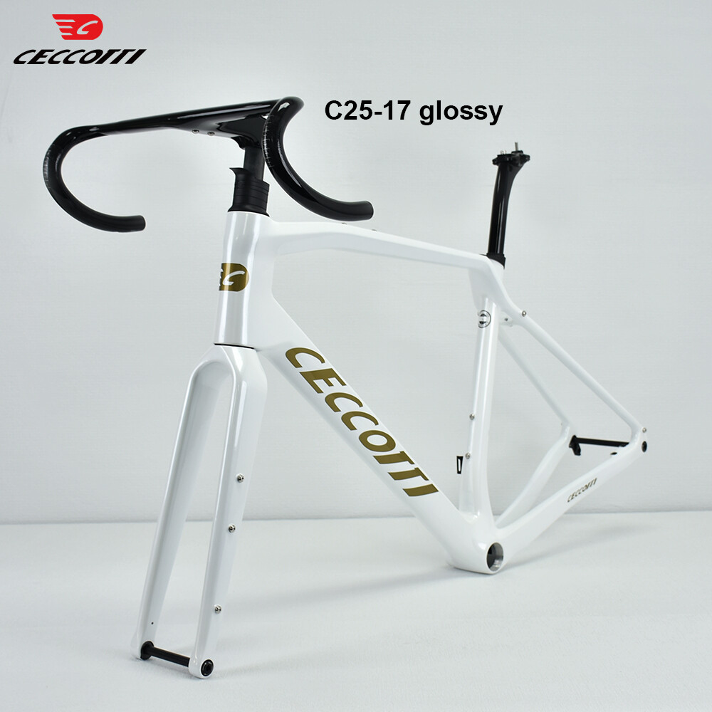 CECCOTTI DC025 GRAVEL TORAY CARBON BICYCLE FRAMEST DISC 142*12 47mm Tire-Ceccotti Carbon Bicycle