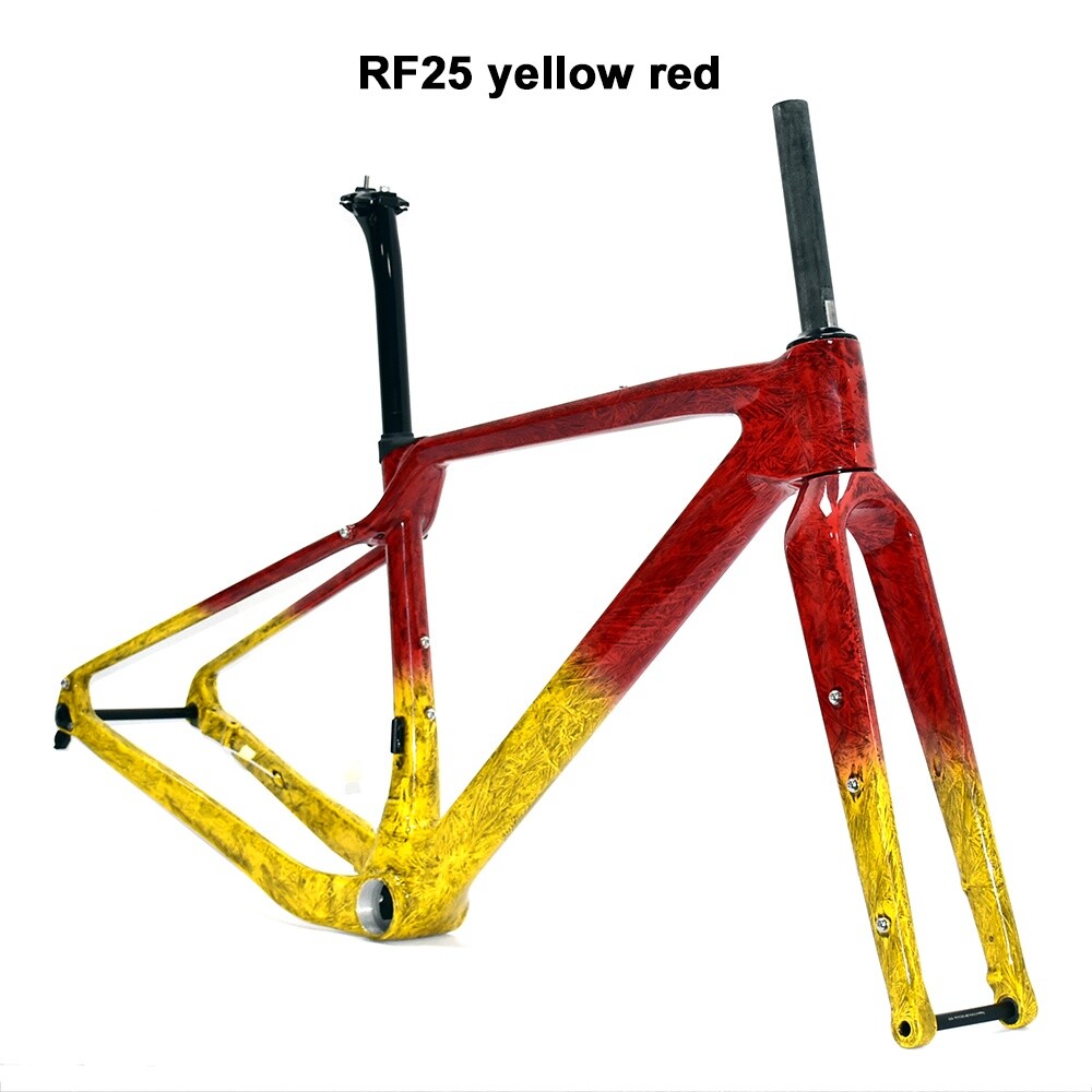 CECCOTTI DC025 GRAVEL TORAY CARBON BICYCLE FRAMEST DISC 142*12 47mm Tire